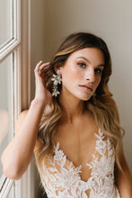 Load image into Gallery viewer, Magnolia Bridal Earrings