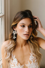 Load image into Gallery viewer, Magnolia Bridal Earrings