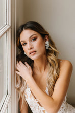 Load image into Gallery viewer, Merlot Bridal Earrings