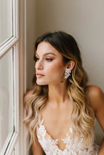 Load image into Gallery viewer, Merlot Bridal Earrings