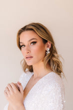 Load image into Gallery viewer, Opal Bridal Earrings