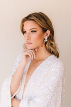 Load image into Gallery viewer, Opal Bridal Earrings
