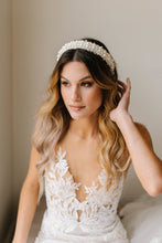 Load image into Gallery viewer, Rose Bridal Headpiece
