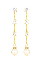 Load image into Gallery viewer, Serena Crystal Drop Earring